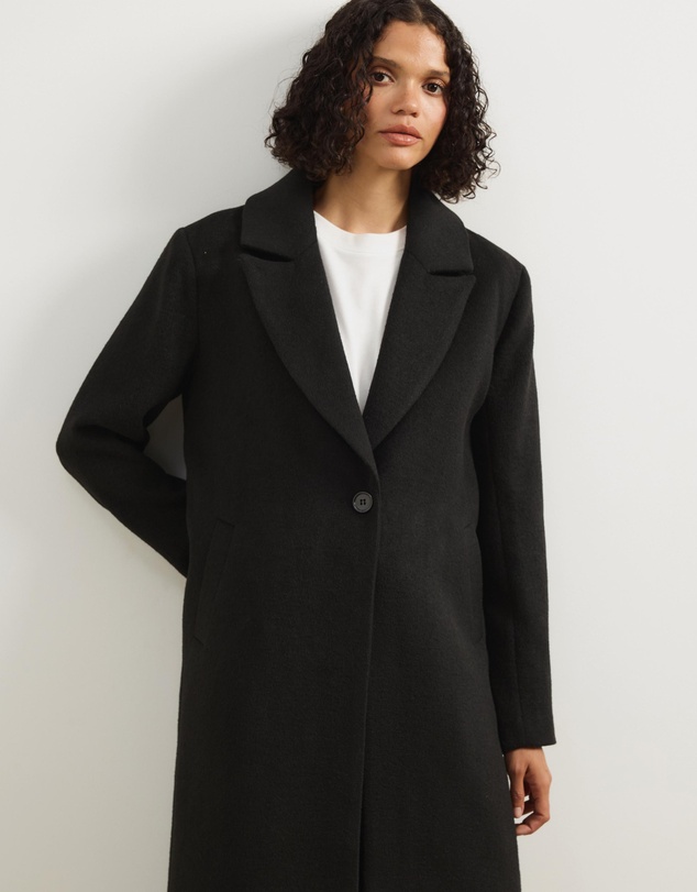 Atmos&Here - Ally Wool Blend Longline Coat