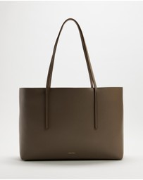 Calvin Klein - Foil Logo Tote W/ Pouch