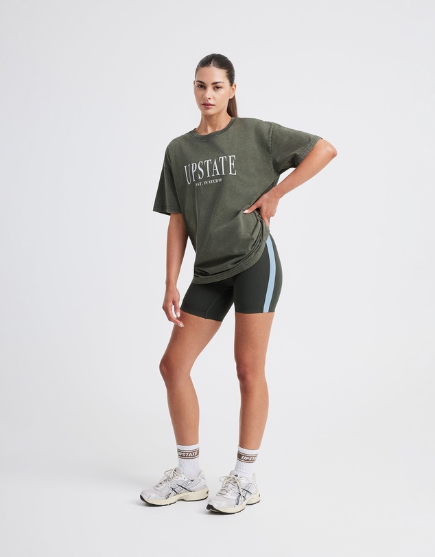 Upstate - Thrive Tee - Washed Ivy