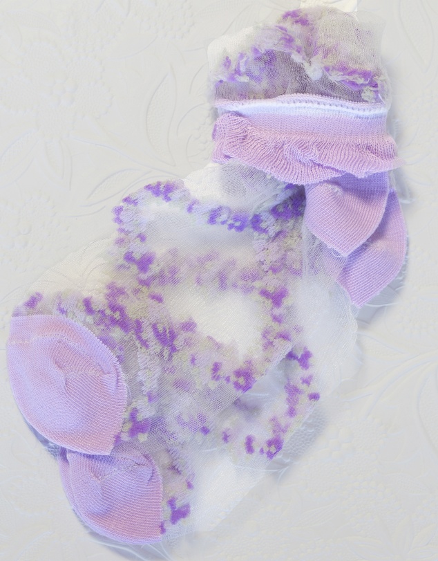 High Heel Jungle - Flower Trellis Sock