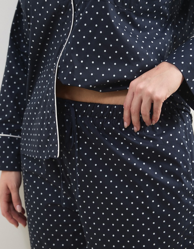Atmos&Here Curvy - Riley Polka Dot Cotton PJ Set