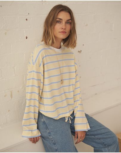 BUTTERCHINA BLUE STRIPE