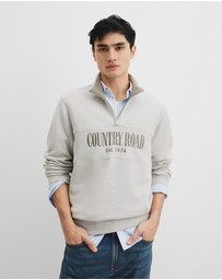 Country Road - Australian Cotton Half Zip Heritage Sweat