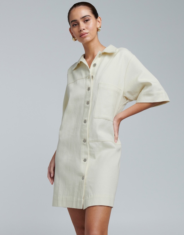 lee denim shirt dress NWT Lee Womens S Western Denim Button Down Dress Blue Pearl Snap Rodeo  Cowboy
