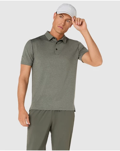 ASICS - Refined Texture Short Sleeve Polo-Shirt - Men's