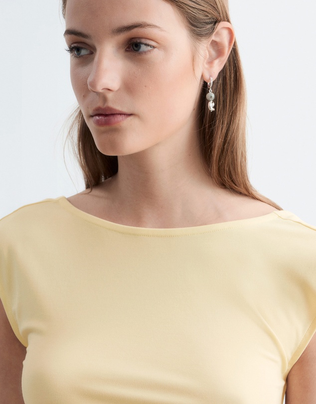 & Other Stories - Fitted Open-Back T-Shirt