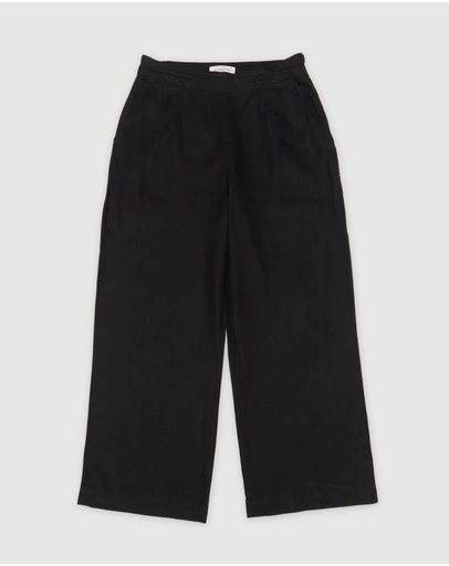 Revibe - Repaired Assembly Label Linen Pant