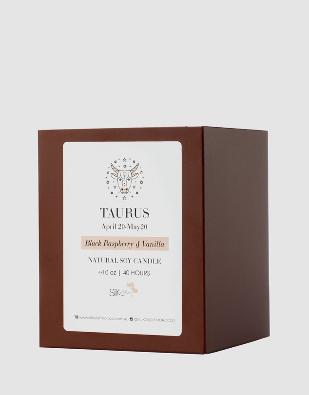 Silk Oil of Morocco - Taurus Amber Natural Soy Candle