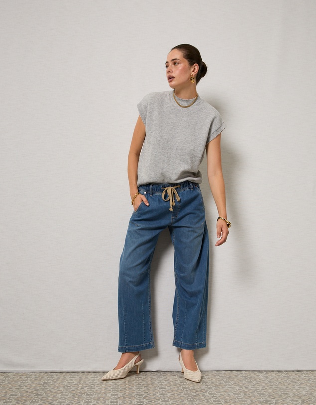DRICOPER DENIM - Active Barrel Jeans