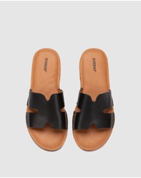EVERAU - EverAU Ugg Clovey Cow Leather Upper Loafer Oxfords Flats