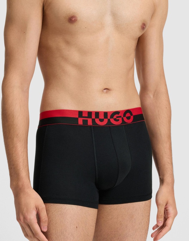HUGO - 3-Pack Split Logo Trunks