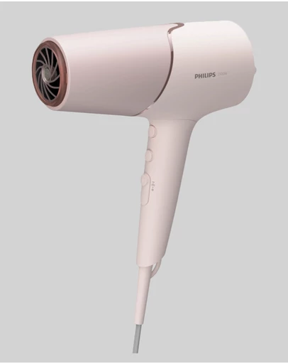 Philips - Philips Hair Dryer 5000, ThermoShield sensor, DC motor Pearl Peach