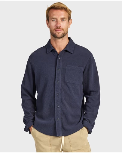 Academy Brand - Carlos Cotton Waffle Shirt