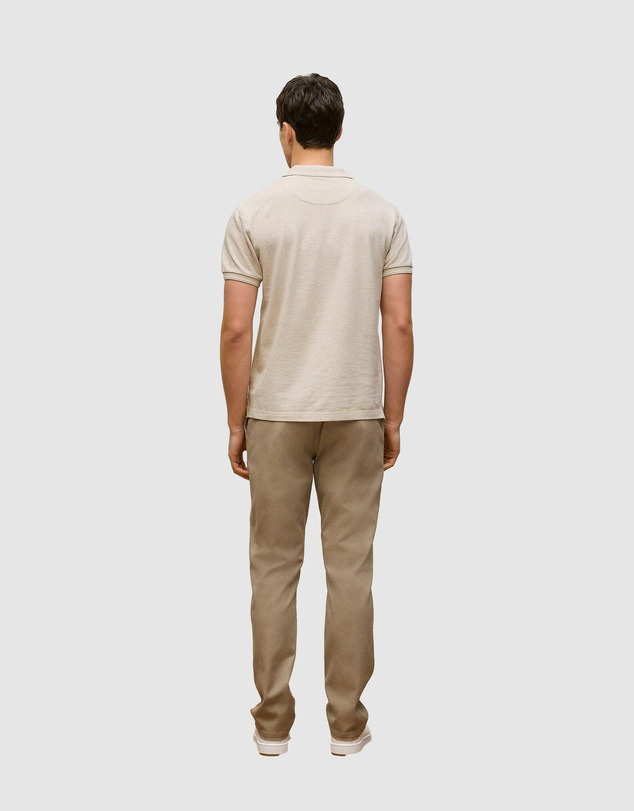 Trenery - Pique Marle Monogram Polo