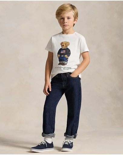 Polo Ralph Lauren - Polo Bear Cotton Jersey Tee - Teens