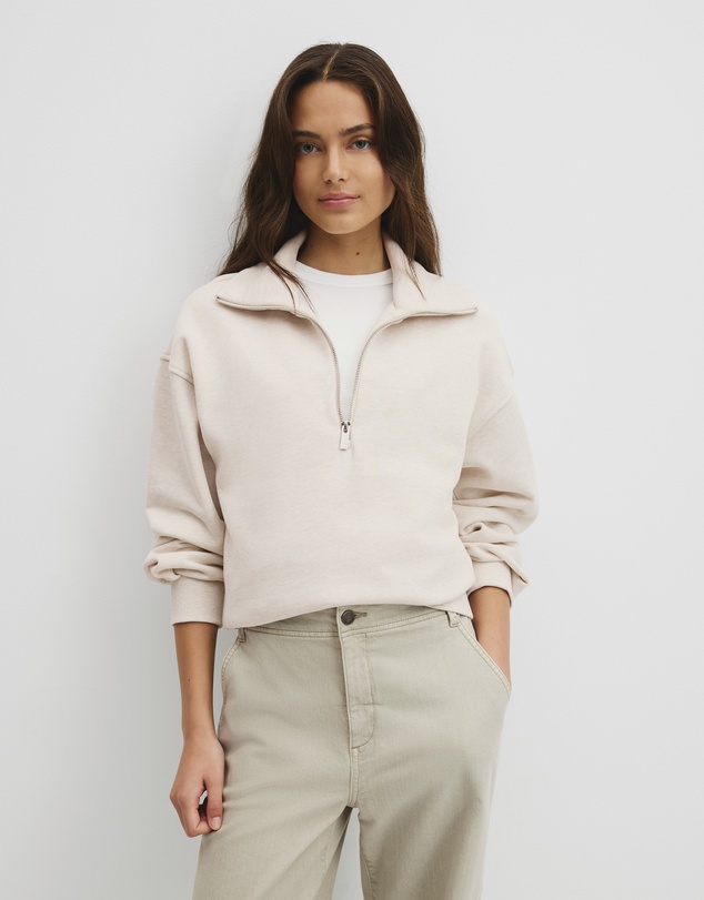Country Road - Australian Cotton Funnel Neck Sweat
