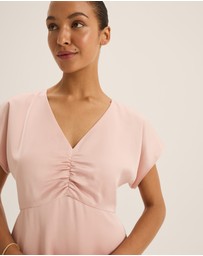 Review - Montague Satin Dress