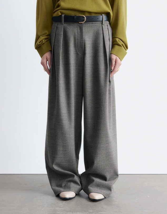 & Other Stories - Wool-Blend Tailored Trousers