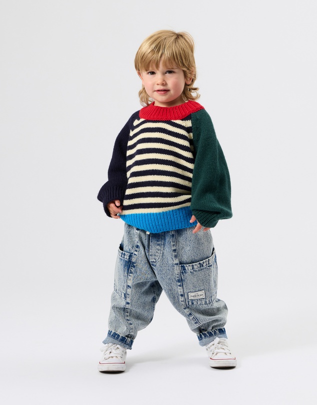 Goldie + Ace - Marley Chunky Knit Jumper - Babies-Kids
