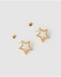Arms Of Eve - Sharpay Gold Earrings