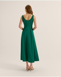 Review - Montague Cowl Neck Dress