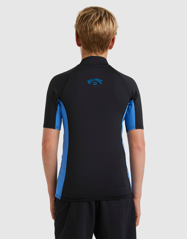 Billabong - Boys 8 to 16 Arch Short Sleeve Rash Vest