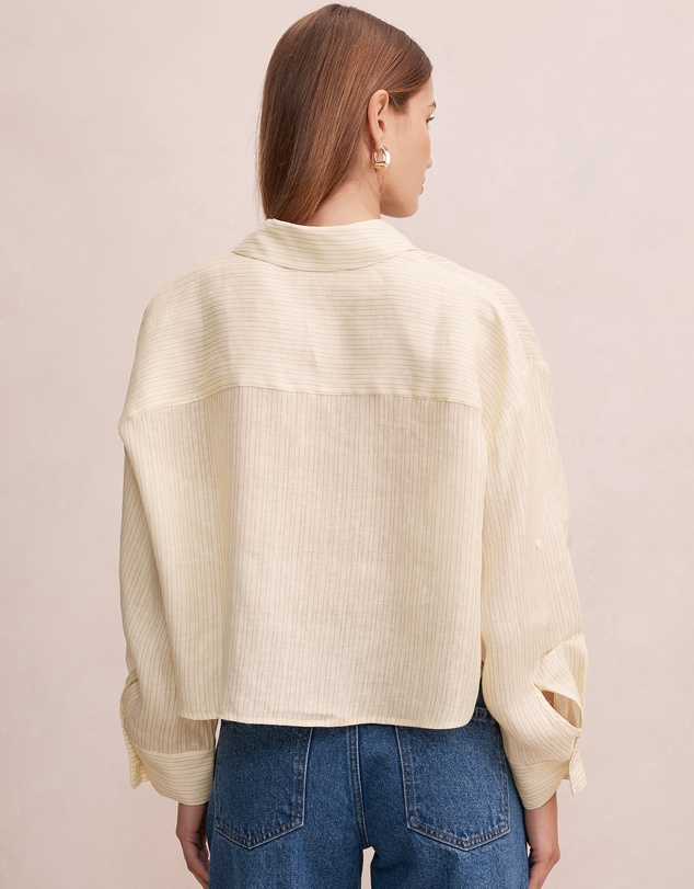 Forever New - Bowie Cropped Shirt