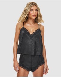 Ann Summers - Signature Satin All Over Cami Set