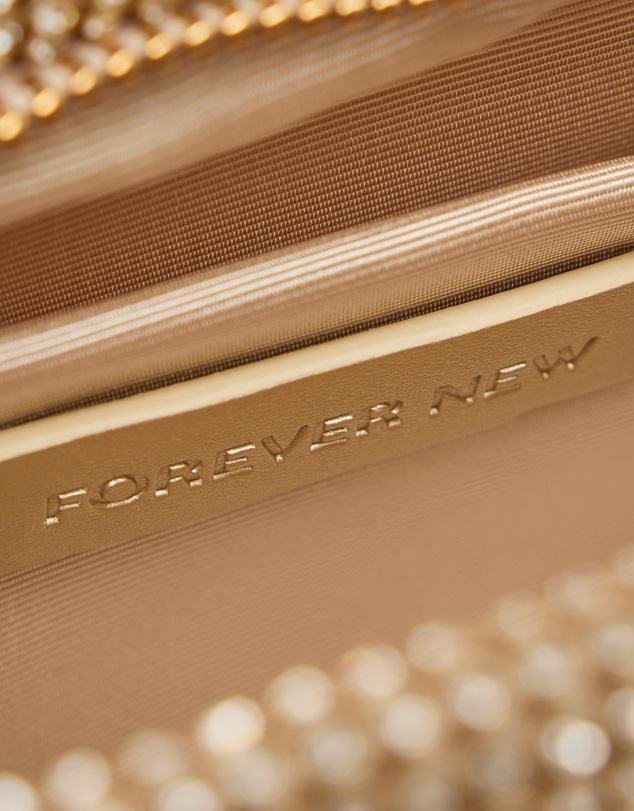 Forever New - Keisha Soft Sparkle Clutch Bag