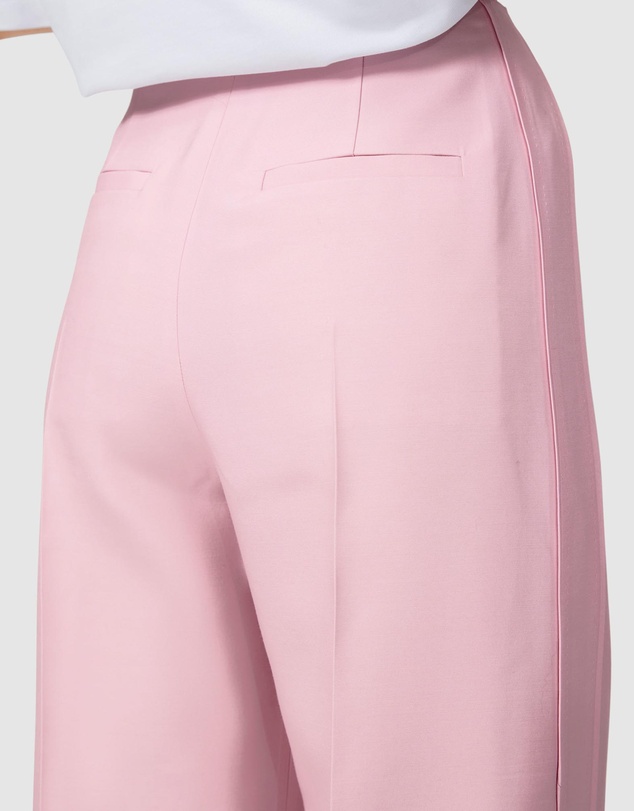 & Other Stories - Bow-Detailed Press-Crease Trousers