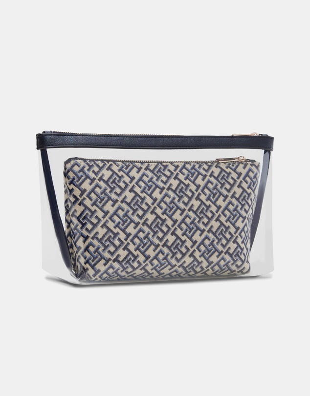 Tommy Hilfiger - 2-Pack Icon Jacquard Washbag