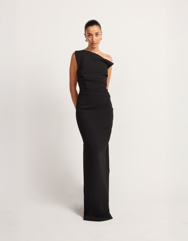 TOJHA - TACOMA MAXI DRESS - BLACK