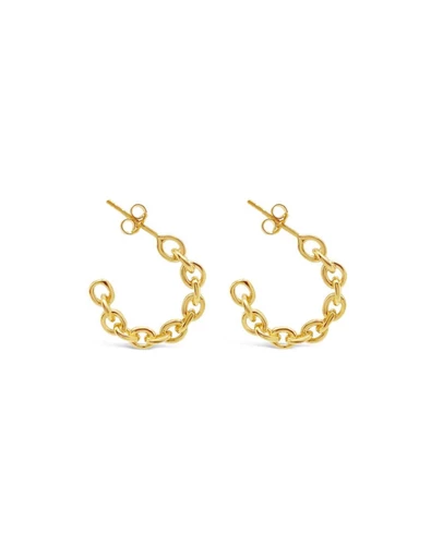 Ichu - Golden Chain Hoops