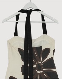 Revibe - Repaired BY JOHNNY. Gerbera Mini Dress - AU 10