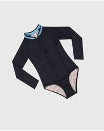 Aqua Blu Kids - Stepping Stones Long Sleeve One Piece - Teens