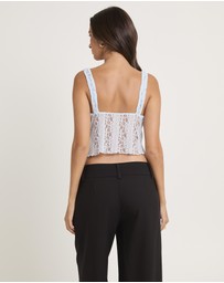 Alice In The Eve - Colette Lace Tank Top