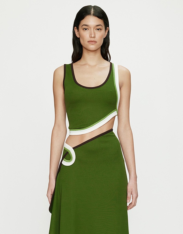 Christopher Esber - Verner Multi Bind Cascade Skirt