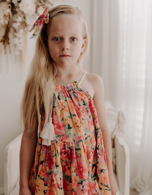 WITH LOVE FOR KIDS - Cotton Muslin Dress - Babies - Kids