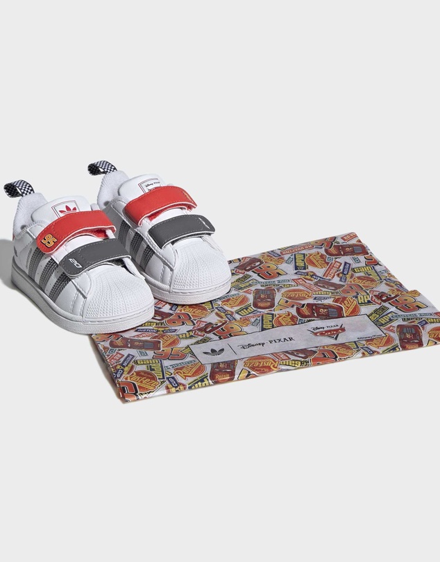 adidas Originals - adidas Pixar Cars Superstar II Comfort Closure Shoes Infants