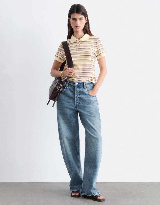 & Other Stories - Cotton Piqué Polo Shirt