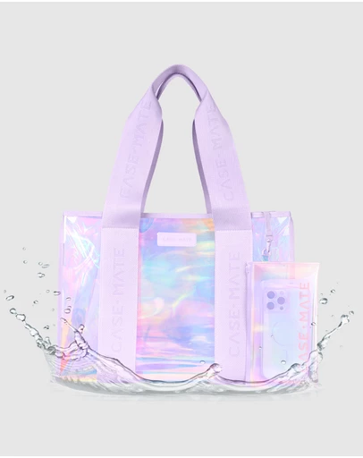 Case-Mate - Case-Mate Soap Bubble Beach Tote w/ Phone Pouch