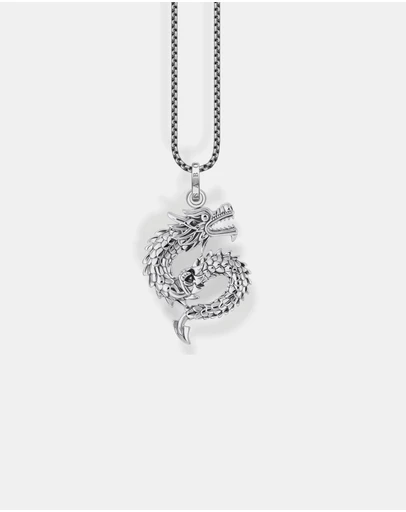 THOMAS SABO - Necklace with dragon pendant