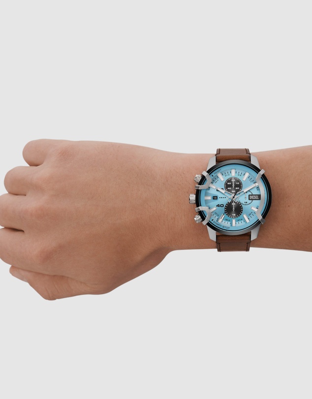 Diesel - Griffed Brown Chronograph Watch