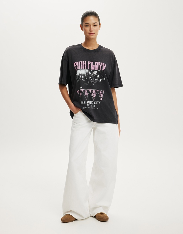 Cotton On - The Lcn Music Boxy Graphic Tee