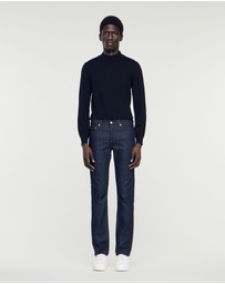 Sandro - Slim Raw Jeans