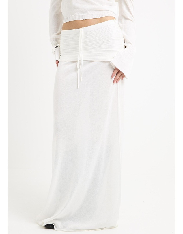 Subtitled - Palma Fold Waistband Skirt