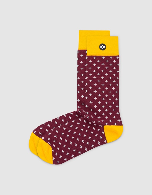 Sockdaily - Retrograde 3 Pack Crew Socks