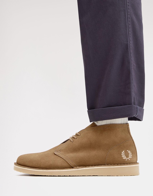 Fred Perry - Hawley Suede Low Cut Boots - Unisex
