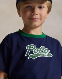 Polo Ralph Lauren - Logo Cotton Jersey Tee - ICONIC EXCLUSIVE - Babies-Kids