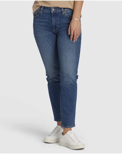 Superdry - Organic Cotton Mid Rise Slim Jeans